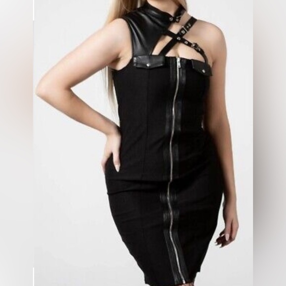 Killstar Mercy Me Midi Dress - Picture 3 of 4